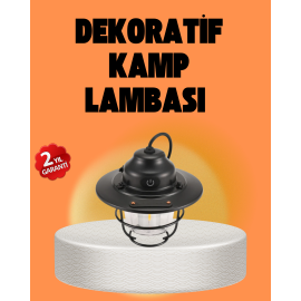 Çam Kozalağı Şekilli Retro Kamp Gece Lambası