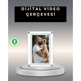 Fotoğraf, Video ve Müzik Destekli 7 İnç IPS Dijital Çerçeve – Çoklu Medya Deneyimi