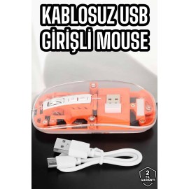 Fare Mouse Çift Modlu Kablosuz Bağlantılı 2.4GHz Destekli