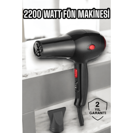 Soğuk ve Sıcak Üfleme Özellikli AC Motorlu Saç Kurutma Makinesi