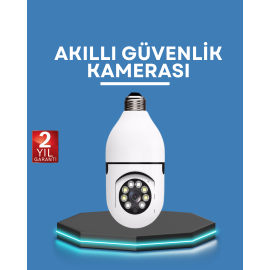 Akıllı Güvenlik Kamerası Full HD Görüntü ve Gece Görüş Özellikli