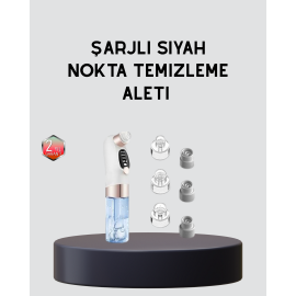 3 Kademeli Vakumlu Gözenek Temizleme Cihazı – Cilt Yenileyici Masaj ve Derin Temizlik