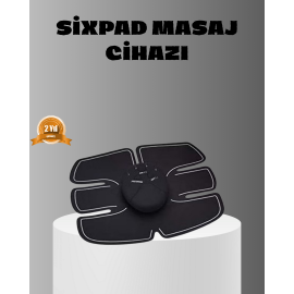 Elektronik Kas Uyarıcı Cihaz 6 Farklı Modlu Jel Pedli Göbek Kol Stimülatör