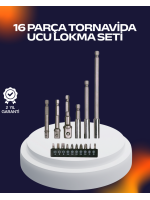 16 Parça Usta İşçilik Bits Takımı Vida Sökme Takma Set