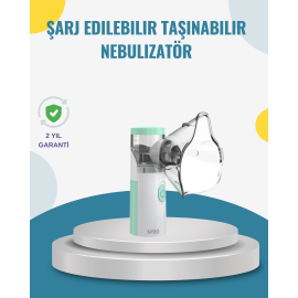 Şarjlı Taşınabilir Ultrasonik Nebulizatör Ultra Sessiz