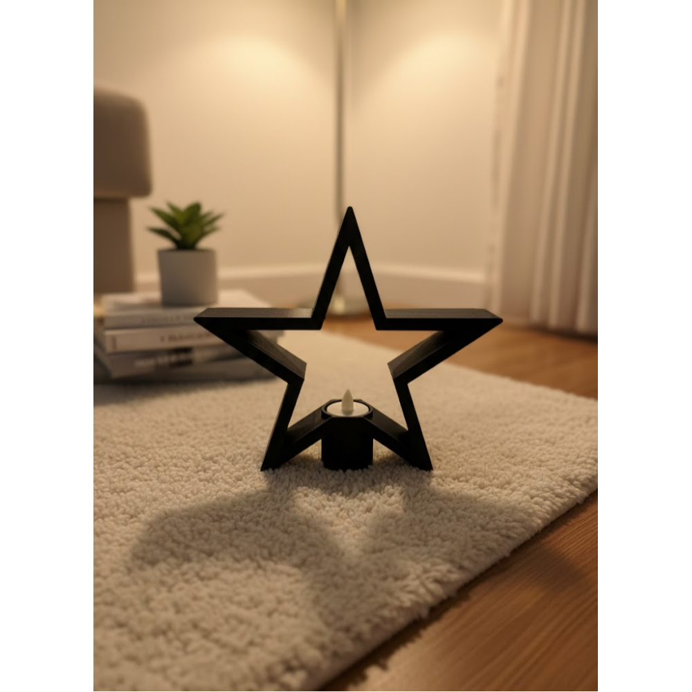 YILDIZ MUMLUK SİYAH