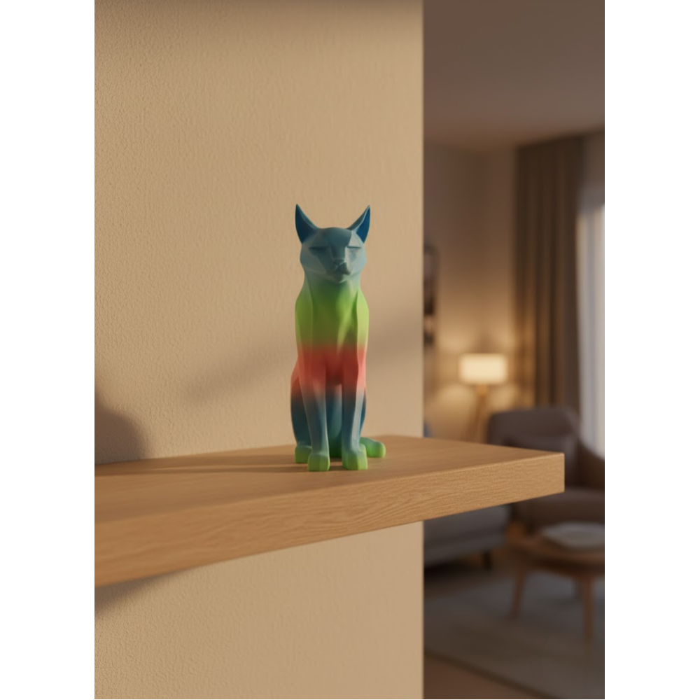 AÇIK RAİNBOW KEDİ