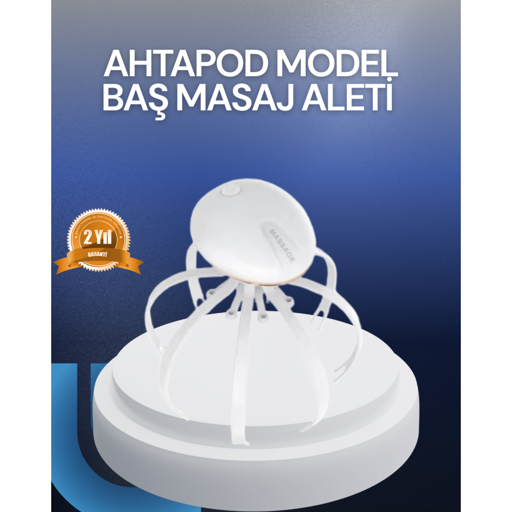 3 Kademeli Elektrikli Kafa Masaj Aleti Stres Giderici Ev Tipi Masaj