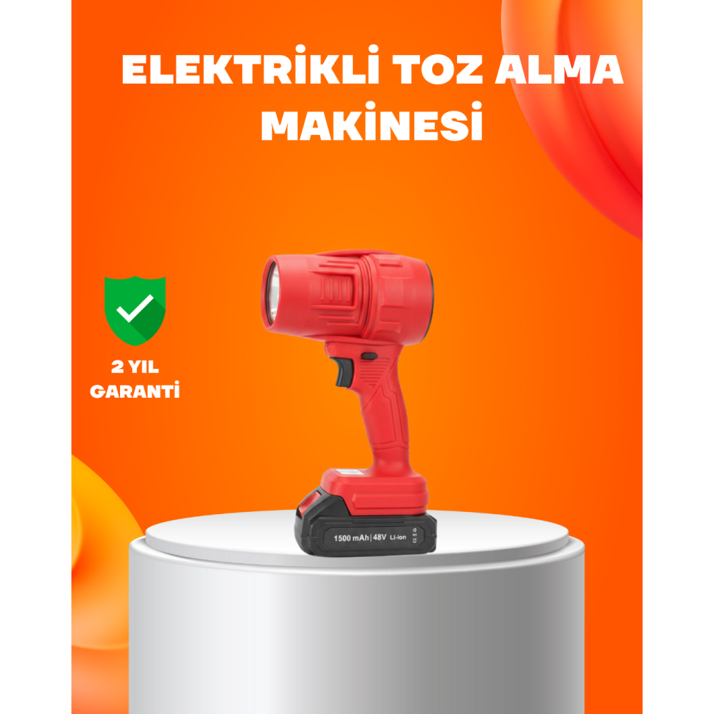 Elektrikli Toz Alma Cihazı Güçlü Hava Üfleme ve Derin Temizlik