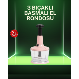 Geniş Hazneli Manuel Doğrayıcı Ev Tipi Kullanım