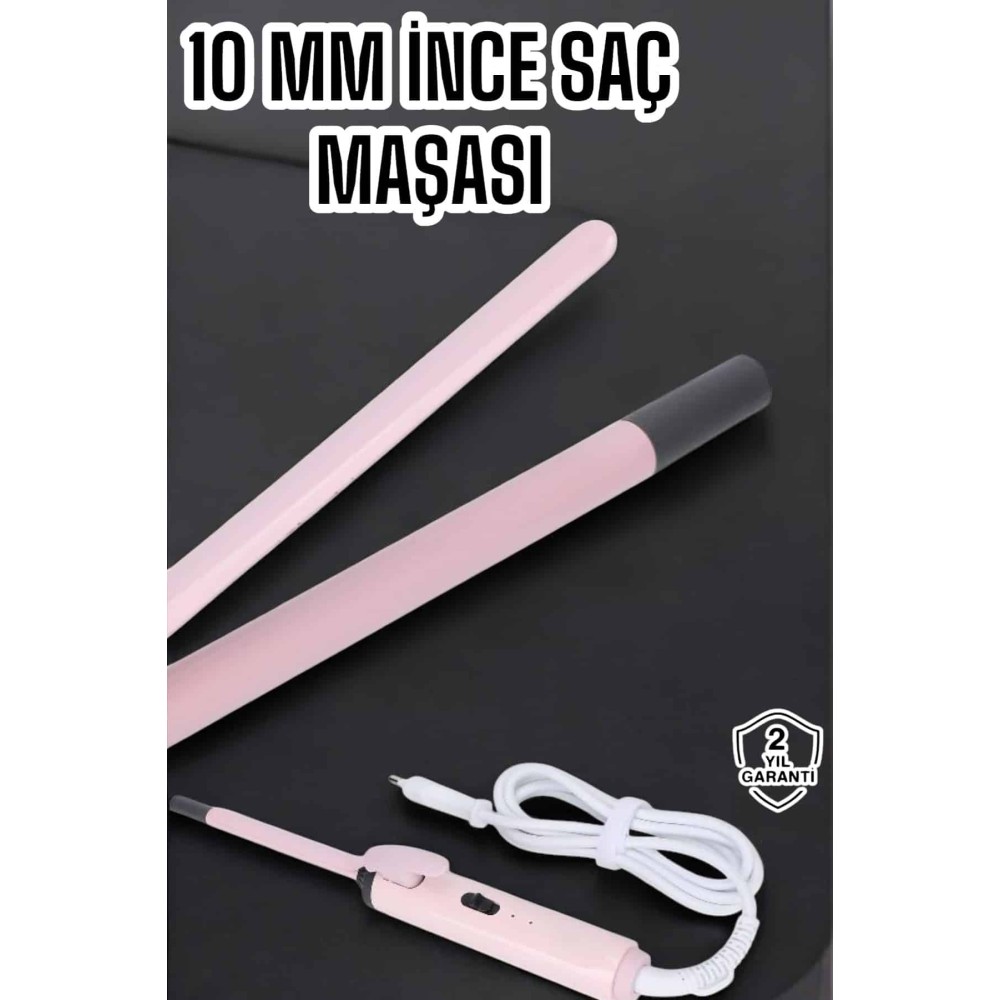 Saç Düzleştirici İnce Bukleler İyon Özelliği Taşınabilir Döner Kablo