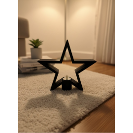 YILDIZ MUMLUK SİYAH