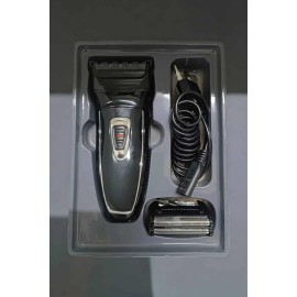 Şarjlı Paslanmaz Çelik Bıçaklı ve Kablosuz Saç Sakal Tıraş Makinesi