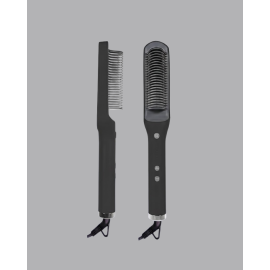 Otomatik Kapanmalı Saç Düzleştirici Tarak Elektriklenme Önleyici