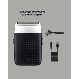 Sessiz, Güçlü ve Şık: Erkeklere Özel Şarjlı Tıraş Makinesi
