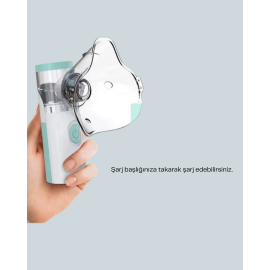 Şarjlı Taşınabilir Ultrasonik Nebulizatör Ultra Sessiz