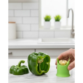 Dolmalık Biber ve Kabak İçin Çekirdek Temizleyici Mutfak Aparatı