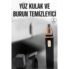 Seyahat Tipi Mini Taşınabilir Siyah Burun Kulak Yanak Kıl ve Tüy Temizleme Makinesi