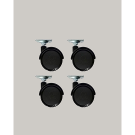 Kilitsiz 4 cm Tekerlek Ayak 4’lü Set Sessiz ve Dayanıklı