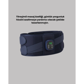 Titreşim Ve Isı Özellikli Masaj Kemeri Ayarlanabilir