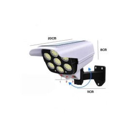 Solar Bahçe Lambası Uzaktan Kumandalı Kamera Görünümlü Hareket Sensörlü