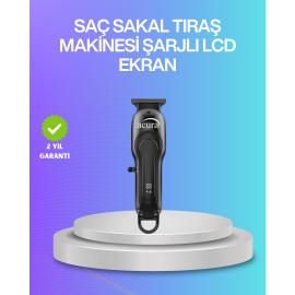 Saç Sakal ve Vücut İçin Çok Amaçlı Kablosuz Tıraş Makinesi