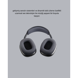 Kablosuz Kulak Üstü Kulaklık – H1 Çipli, Üç Mikrofonlu, 5 Saat Kesintisiz Dinleme