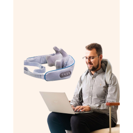 Taşınabilir Şarjlı Boyun Masaj Cihazı | Sessiz Ve Güçlü Motor