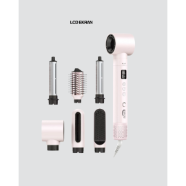 Negatif İyon Teknolojili 6-in-1 Profesyonel Saç Şekillendirici