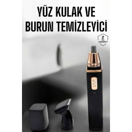 Seyahat Tipi Mini Taşınabilir Siyah Burun Kulak Yanak Kıl ve Tüy Temizleme Makinesi