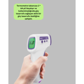 Temassız Ateş Ölçer Dijital Kızılötesi Termometre Hızlı Ölçüm