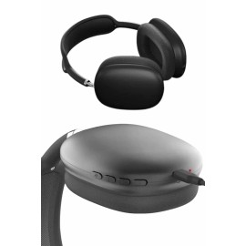 Kulak Üstü Kablosuz Bluetooth Kulaklık Yumuşak Süngerli SD Kart Girişli