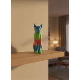 AÇIK RAİNBOW KEDİ