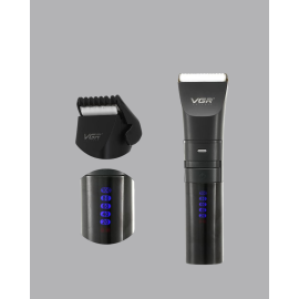 Şarjlı Tıraş Makinesi –Dijital Ekranlı, Hızlı Şarjlı, Profesyonel Kesim Seti