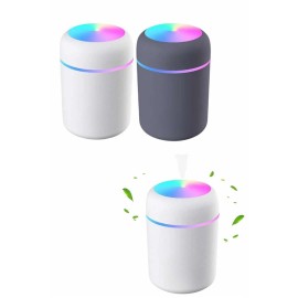 Rgb Işıklı Ulrasonik Ledli Hava Nemlendirici Buhar Makinesi Buhardanlık