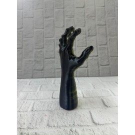 Sanatsal El Formu Heykel Altın Yeşil Tasarım Hediyelik Dekor