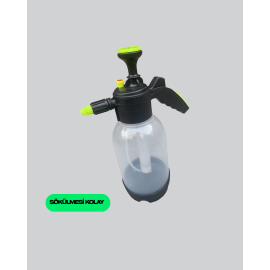 Pompalı Köpük Püskürtücü 2 Litre Dayanıklı Manuel Basınçlı Yıkama Şişesi