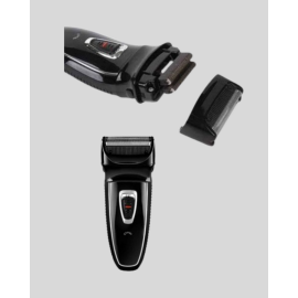 Şarjlı Kablosuz Tıraş Makinesi Çift Başlık Kuru Tıraş Ergonomik Taşınabilir