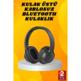 Kulak Üstü Bluetooth Kulaklık Ayarlanabiilir Uzun Pil Ömrü Kablosuz 5.0 Bluetooth