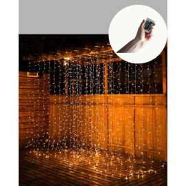 Şelale Tasarımlı Perde LED – Düğün ve Özel Gün Işıkları