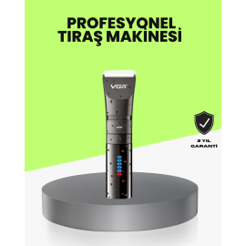 Şarjlı Saç Kesme Makinesi – 4 Taraklı, 2 Kademeli Güç Ayarı, Uzun Pil Ömrü