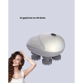 Elektrikli Kafa Derisi Masaj Aleti Islak ve Kuru Kullanım