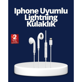 Yüksek Ses Kaliteli Mikrofonlu Kablolu Kulak İçi Kulaklık