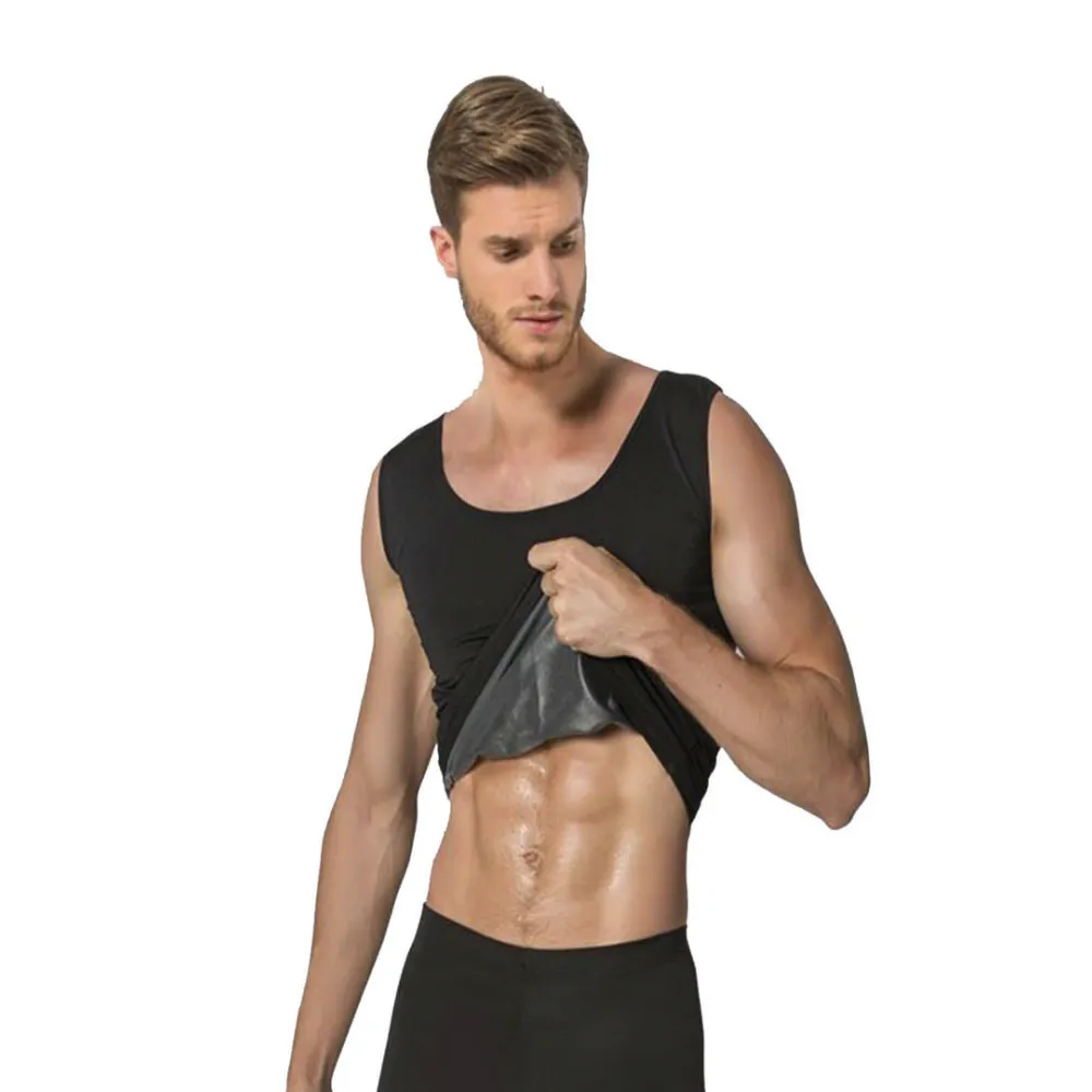 Siyah Erkek Termal Sauna Atlet - 744 - Beden S