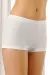 Beyaz Dikişsiz Kadın Boxer Korse Korse - 700 - Beden M