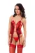 Kırmızı Jartiyer Takım - 1005 - Beden L/XL
