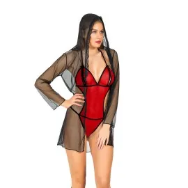 Kırmızı Fantezi 2' Li Takım - 1370 - Beden L/xl