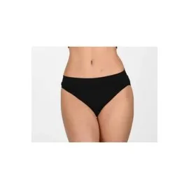 Siyah Kadın Dikişsiz Külot Korse - 730 - Beden L