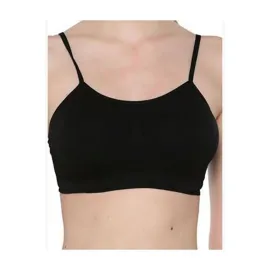 Siyah Kadın Pedli Toparlayıcı Sütyen Korse - 706 - Beden L