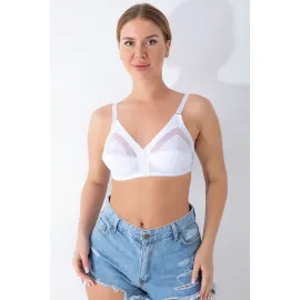 Beyaz  Toparlayıcı Sütyen - 502 - Beden 90